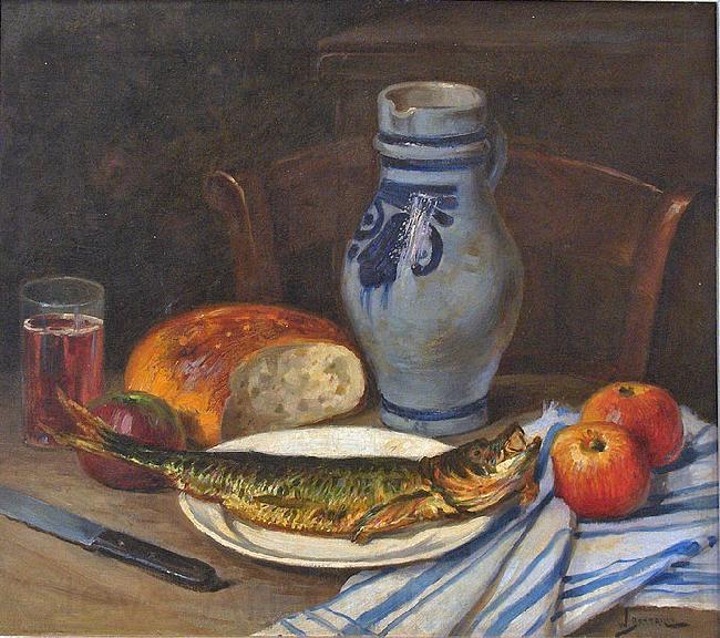 Georges Jansoone Nature morte France oil painting art